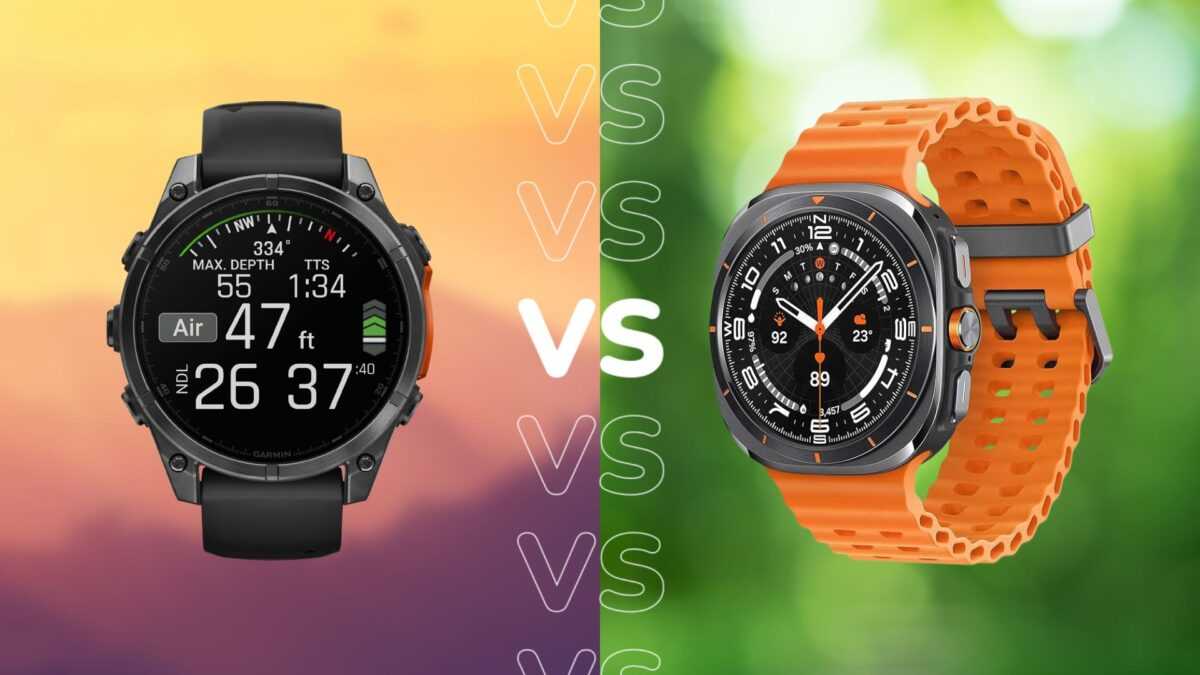 Garmin Fenix ​​8 против Samsung Galaxy Watch Ultra: сравнение умных часов премиум-класса